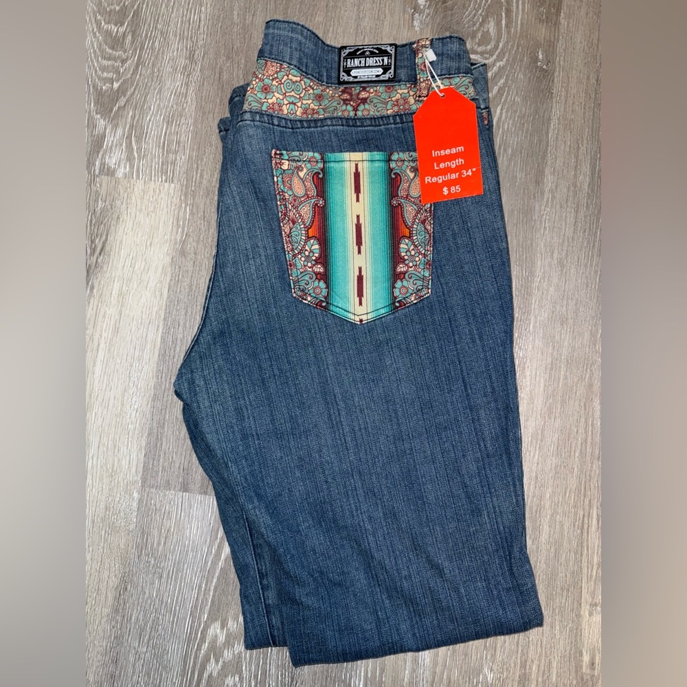 Ranch Dressn Durango Jeans 18x34”